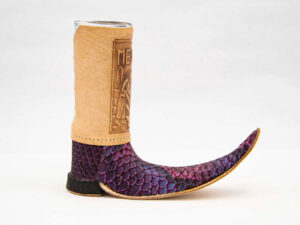 handmade-mexican-hand-tooled-leather--mini-pointy-boot-tequila-shot-glass-004