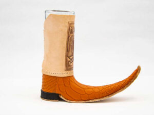 handmade-mexican-hand-tooled-leather--mini-pointy-boot-tequila-shot-glass-008